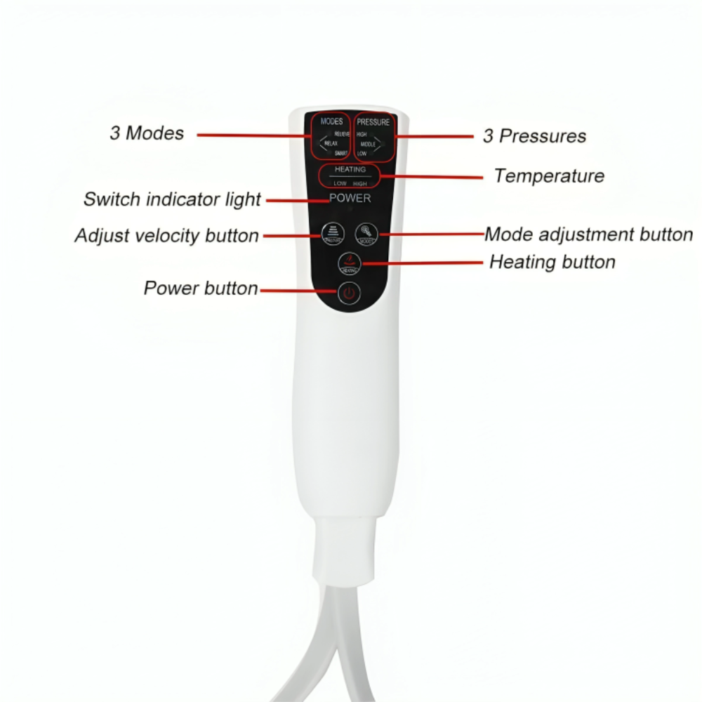 Full Leg Massager - Air Compression Massager with Heating