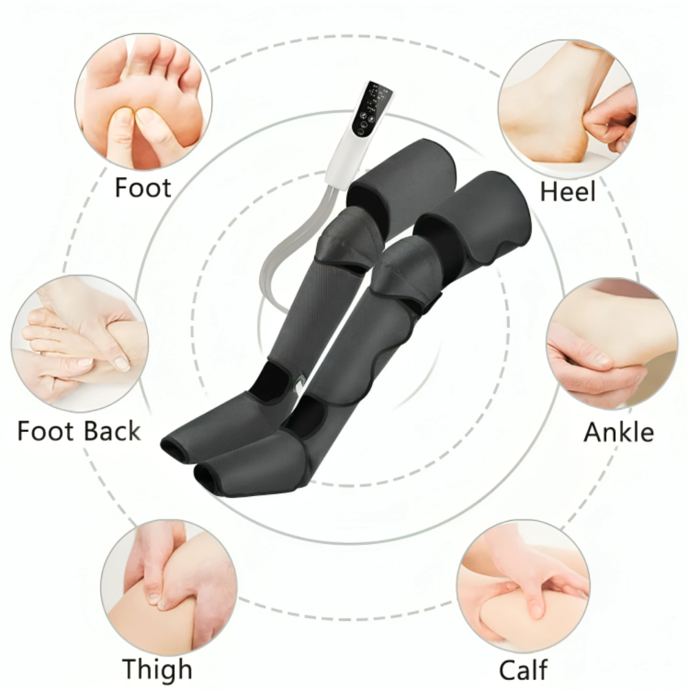 Full Leg Massager - Air Compression Massager with Heating